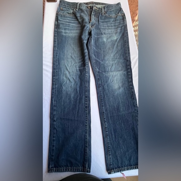 Lucky Brand Dark Blue Men's Straight Jeans - Picture 10 of 11